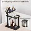 Sunnacate Bathtub Tray Table, Freestanding Bath Side Table Tub Tray