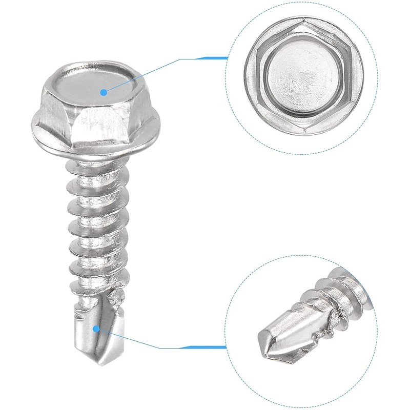 TERF® 4.2 X 19mm Hex Washer Head Self Drilling Point