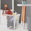 Xowine 50 L Tall Plastic Laundry Hamper Basket, Set of