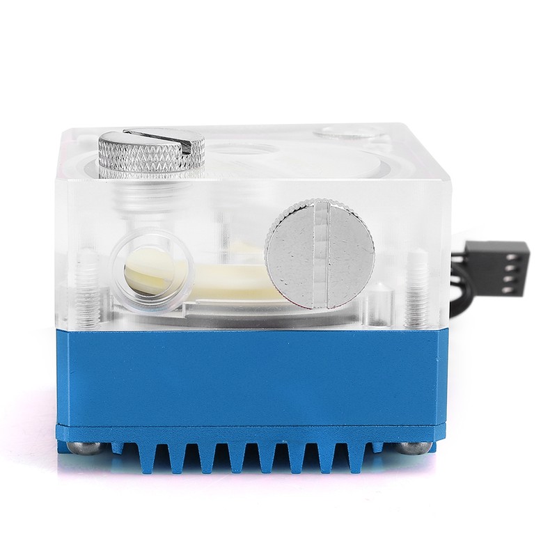 Water Cooling Pump Acrylic Aluminum Computer Accessory Heat Sink Mute
