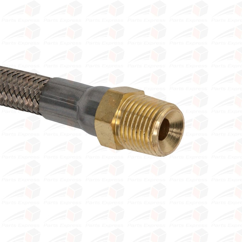 DUCO® PTFE STEAM HOSE w/SS BRAIDED FOR PRESSING MACHINES (3/8"