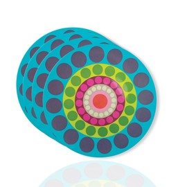 French Bull Plates - 4 Piece Set - 11 inch Melamine Dinner Plate Set - Melamine Dinnerware for Indoor and Outdoor - Dial…