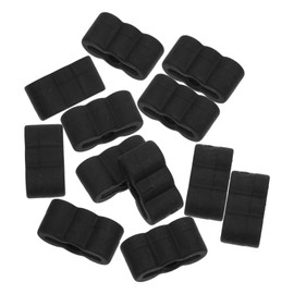 TOYMYTOY 20pcs Drawer Slide Stoppers with Rubber Shock Absorbing Bumpers Drawer Drop Prevention Clips for Kitchen Office