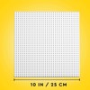 LEGO LEGO 11026 Classic Weiße Bauplatte, quadratische Grundplatte mit 32x32 Noppen als Basis Sets, Konstruktionsspielzeug
