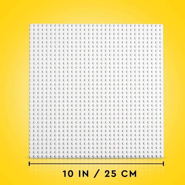 LEGO LEGO 11026 Classic Weiße Bauplatte, quadratische Grundplatte mit 32x32