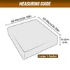 BXFUL Sofa Seat Covers Stretch Velvet Sofa Seat Cushion Covers