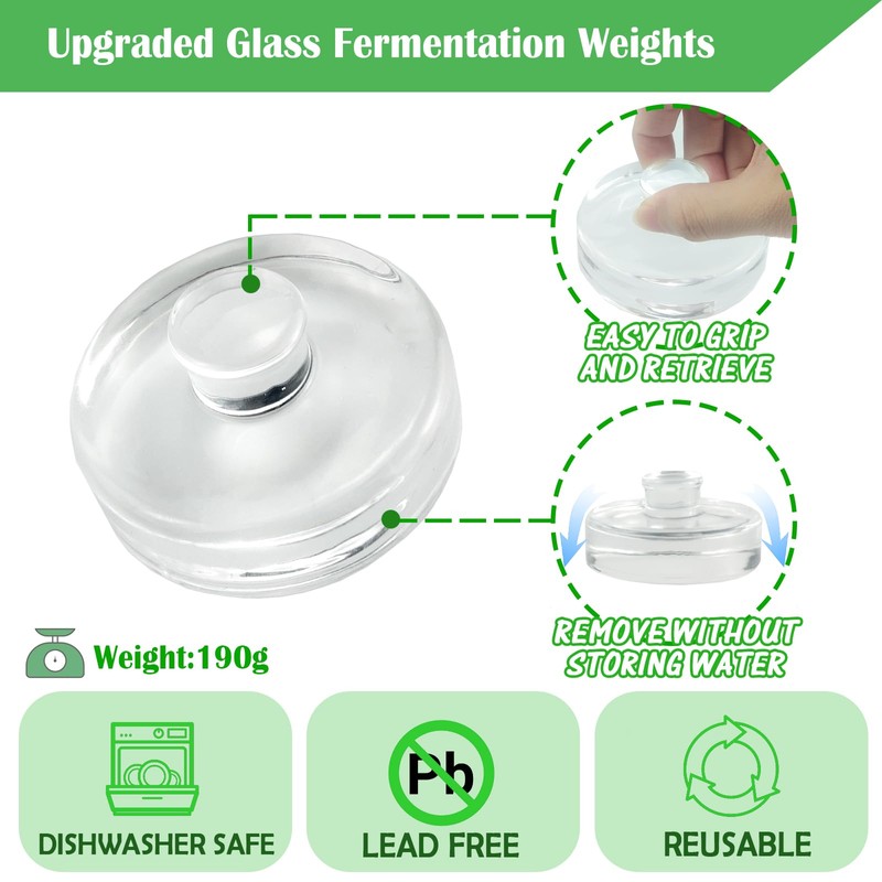 Fermentation Kit for Wide Mouth Mason Fermentation Jar, Fermentation Kit