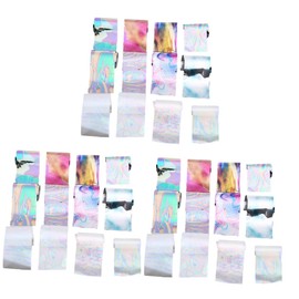Beavorty 72pcs Colorful Nail Art Stickers Removable Nail Decals for Manicure Random Colors for Parties and Home Use Creative Design for Women and Girls