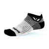 Swiftwick- ASPIRE ZERO Tab Running Socks, Cycling Socks, Lightweight No-Show (Black Pewter, Large)
