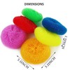 Zale Yardley Scourer Pack of 6, Plastic Scrubbing Scouring, Scrub