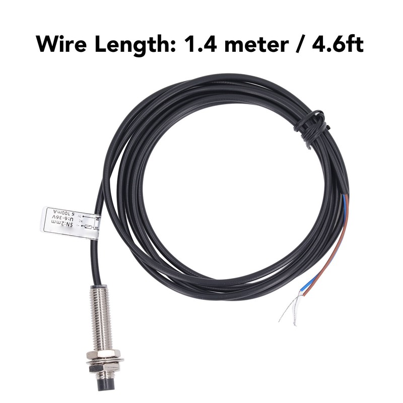 4 Sets 8mm Proximity Sensor Inductive Proximity Switch NPN 2