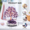 RelaxNest Crystal Tree Amethyst Money Tree | Purple Tree of