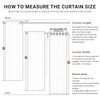 INOVADAY 100% Blackout Curtains 84 Inches Length 2 Panels Set,