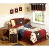 4pc Queen Sheet Set for Wild West Cowboy Bedding Collection