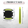 QZTYTY 8PCS Car Door Handle Protector Reflective Stickers, Universal 3D