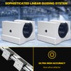 DEEPDREAM 4pcs SBR20UU Aluminum Block 20mm Linear Motion Ball Bearing