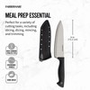 Farberware Edgekeeper 6-Inch Chef Knife with Self-Sharpening Blade Cover, High