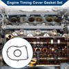 Hihaha 06H103269H Engine Timing Lid Gasket Set for A3 2.0L