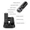 Electric Rechargeable Salt and Pepper Grinder Set,Automatic Pepper Mill Grinder
