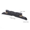 Mandolin Bridge, Adjustable Ebony Bridge Mandolin Instrument DIY Repair Parts