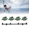 Fishing Rod Pod Stand Holder Aluminium Alloy Fishing Pole Pod