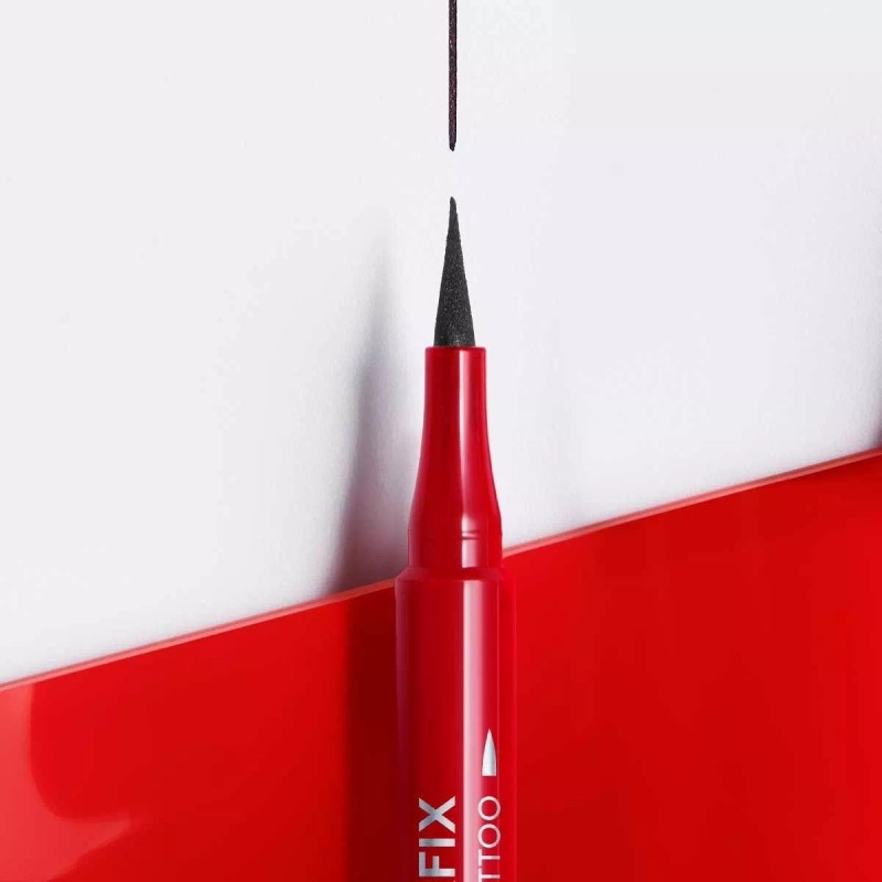 Ésika Delineador Plumón Colorfix Punta Fina - Ésika Color Negro