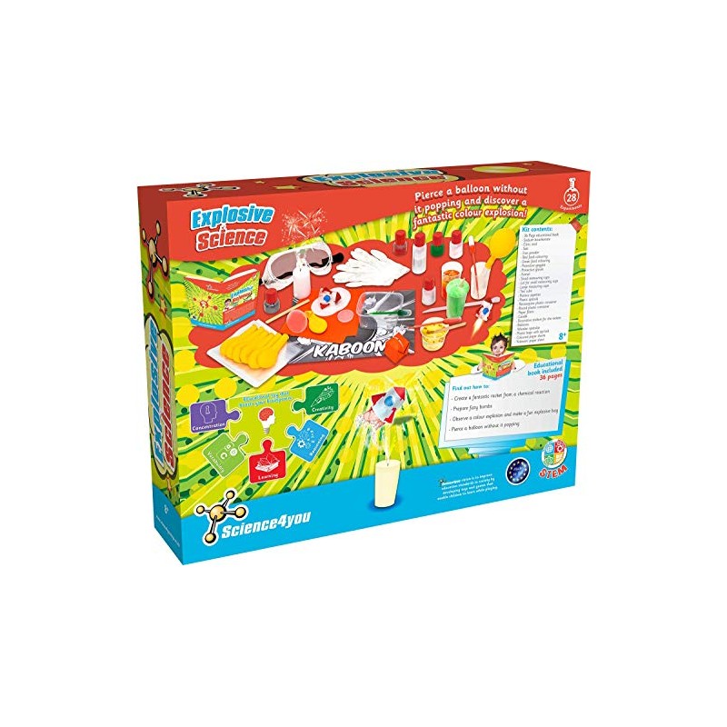 Science4you Explosive Science Kit Educational Toy STEM Toy