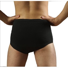 Mens Protective Waterproof Incontinence Pants, White, XXXX-Large, White, 4X-Large, White, XXXX-Large