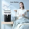 Xbeauty Ice Makers Countertop,Protable Ice Maker Machine with Self-Cleaning, 26Lbs/24H,9