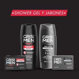 Jabón Líquido Corporal Grisi Men Carbón Activado 450ml                                                                                                