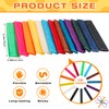 Tivcck 1000 PCS Wax Craft Sticks,Bendable Sticky Wax Yarn Sticks,Reusable