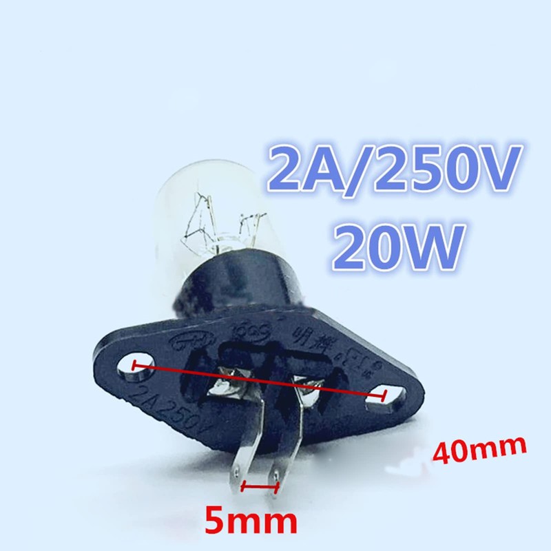 LICHIFIT Universal Bulb Light Replacement 20W Microwave Oven Refrigerator Bulb