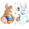 Pkgd Easter Cutouts 14"