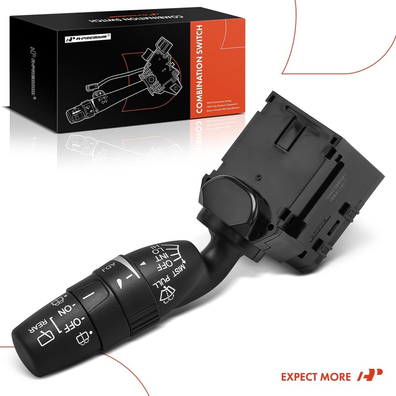 A-Premium Front & Rear Windshield Wiper and Washer Multifunction Switch
