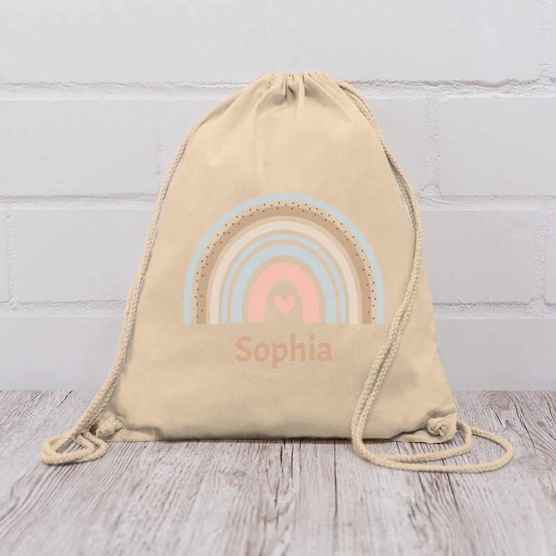 Geschenk mit Namen personalisiert by Shirtracer - Gym Bag Backpack