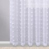 KOUFALL White Sheer Curtains 84 Inches Long for Bedroom 2