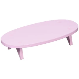 Decole ZCB-59018 Design Accessory Oval Table, Pink, 5.3 x 2.4 x 1.1 inches (13.5 x 6.2 x 2.7 cm), Concombre