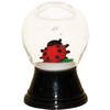 Alexander Taron Importer PR1160 Perzy Snowglobe, Mini Ladybug-1.5" H W x 1" D, 1.5" x 1" x 1", White