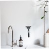 Operitacx 2Pcs Shaving Stand and Brush Holder Wall Mounted Shaving