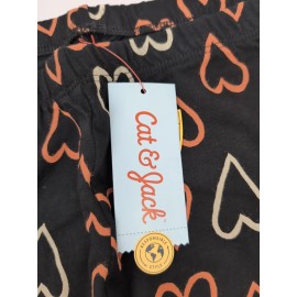 Cat And Jack Pull Up Girl's Multicolor With Rainbows Leggings Size 5T Runs Small