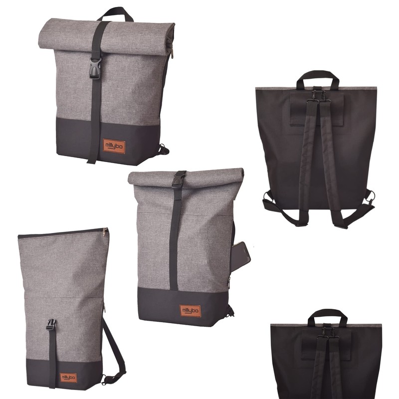 millybo Handy Bicycle Pannier Rack Bicycle Bag Women's Backpack Bicycle