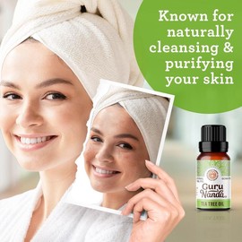 Tea Tree Essential Oil (2-Pack) Wellness Aromatherapy