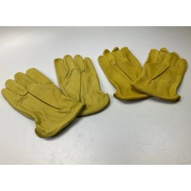AUTOMANN 2 Pair - Automann 571.G2005XL Truck Drivers Gloves, Leather, Extra Large XL Size