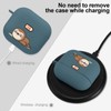 MAYCARI Cute Sloth Case for AirPods 3rd Generation with Keychain,