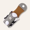COGURE Genuine Leather Golf Ball Case for Men Women 2