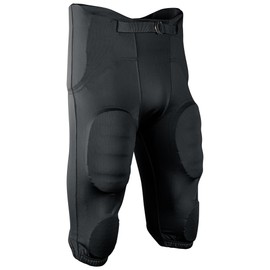 Champro Boys' Terminator 3 Integrated Football Pants, Black