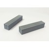 Outland Models Train Railway Accessories 40ft Freight Container Silverx2 N