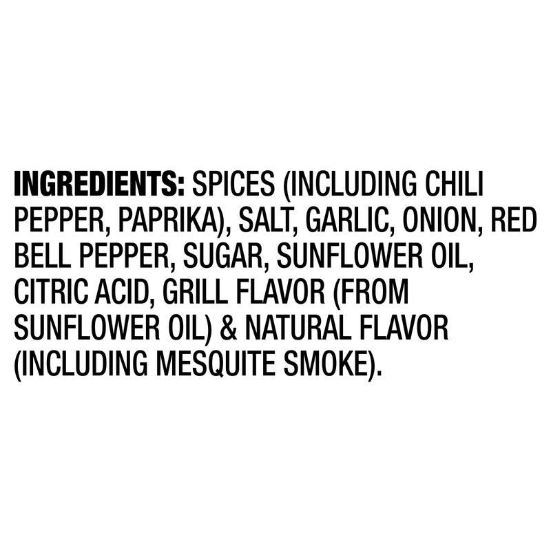 McCormick Grill Mates Mesquite Seasoning, 2.5 oz (Pack of 6)