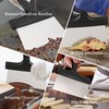 SHANGPEIXUAN Grill Scraper 6.4 Inch Stainless Steel Griddle Scraper with