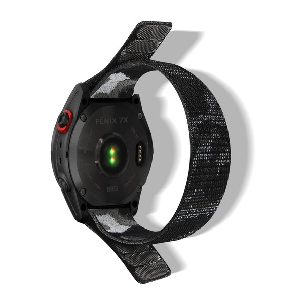 RoYiio Watch Strap for Garmin Fēnix/Enduro/Epix/Quatix/MARQ Series/Descent Series/D2 Series/Tactix Strap